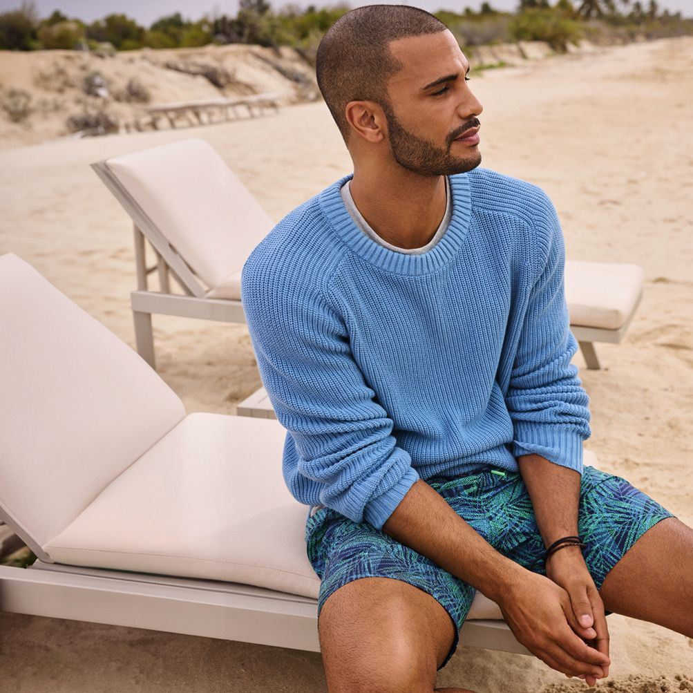 Lands end outlet sweaters for men