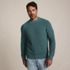 Men's Cotton Drifter Saddle Crewneck Shaker Sweater, Front