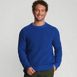 Men's Cotton Drifter Saddle Crewneck Shaker Sweater, Front