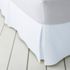 Basketweave Cotton Matelasse Bedskirt, Front