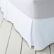 Basketweave Cotton Matelasse Bedskirt, Front