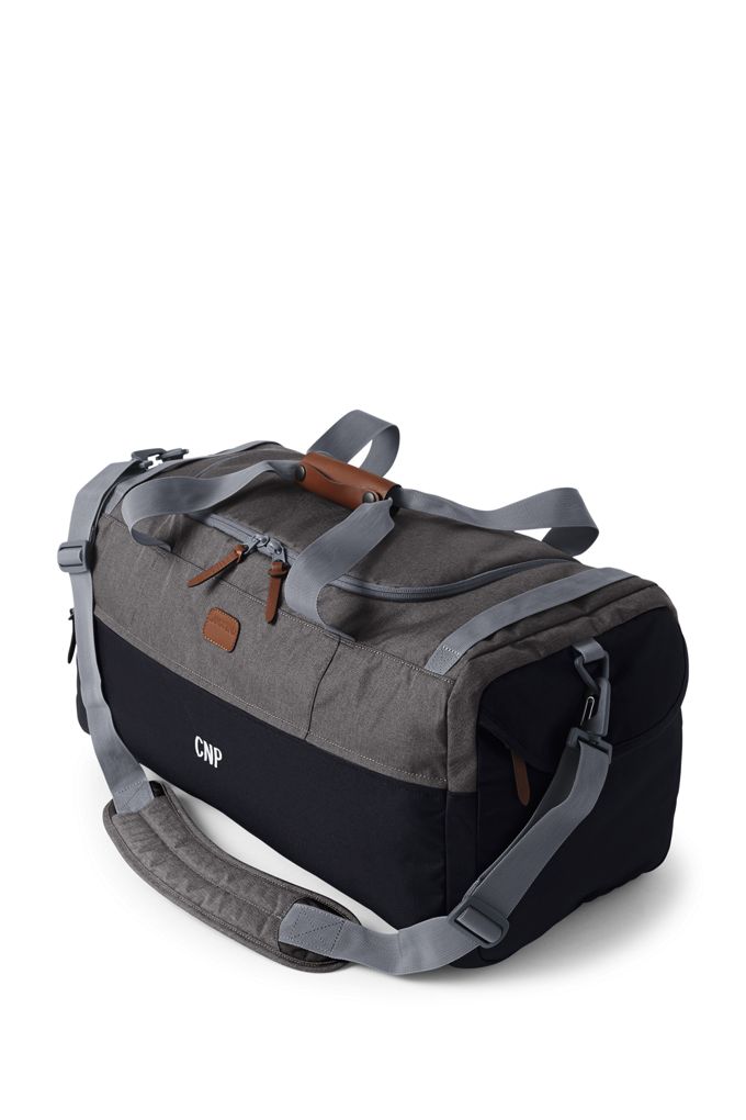 Image of Medium Everyday Travel Duffle Bag - Lands' End - Gray