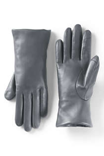 Black Soft Leather Very Soft and Luxurious Looking Gloves for Women Size Large 