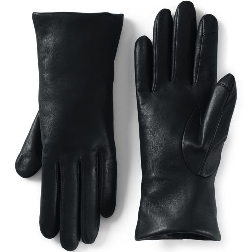 Women's EZ Touch Screen Fleece Winter Gloves | Lands' End
