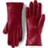 Women's EZ Touch Screen Cashmere Lined Leather Gloves, Front
