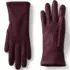 Women's EZ Touch Screen Cashmere Lined Leather Gloves, Front