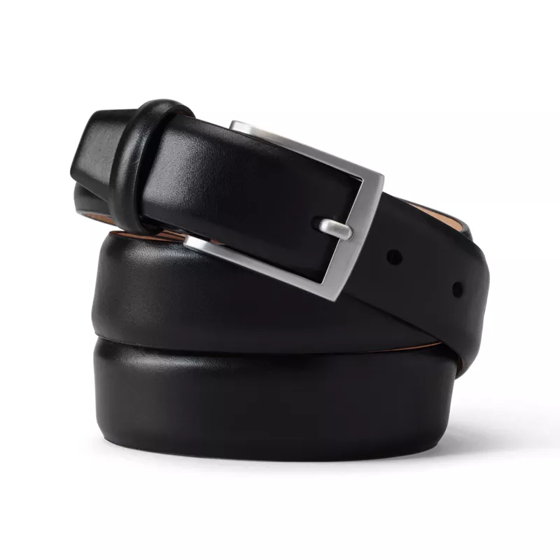 Men's Feather Edge Dress Belt, Front