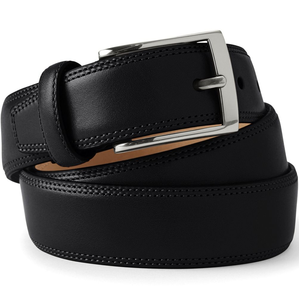 Men's Genuine Leather Belt Smooth Buckle Men's Business Belt