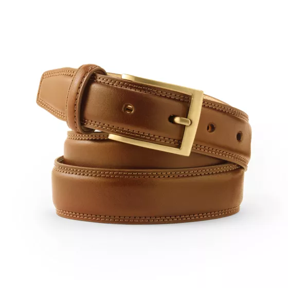 Men's Classic Leather Chino Belt - primary