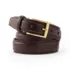 Men's Classic Leather Chino Belt, Front