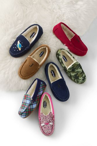 lands end kids slippers