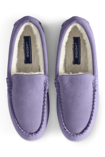 moccasin type slippers