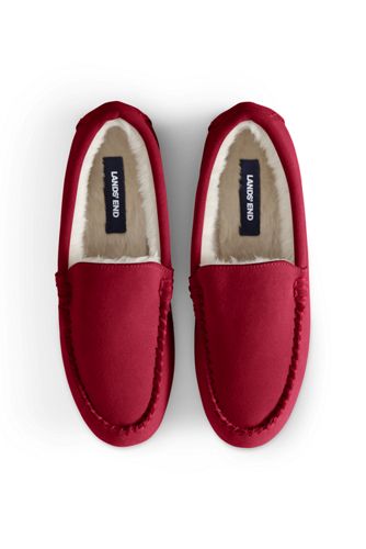 lands end moccasin slippers