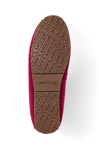 lands end cow slippers