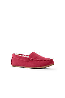 Women's Suede Leather Moccasin Slippers