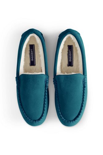 lands end moccasin slippers