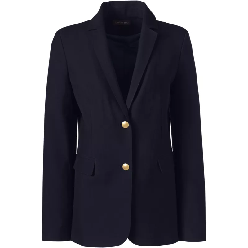 Women's Hopsack Blazer, Front