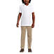 Little Kids Short Sleeve Tailored Fit Interlock Polo Shirt, alternative image
