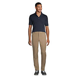 Men's Short Sleeve Tailored Fit Interlock Polo Shirt, alternative image