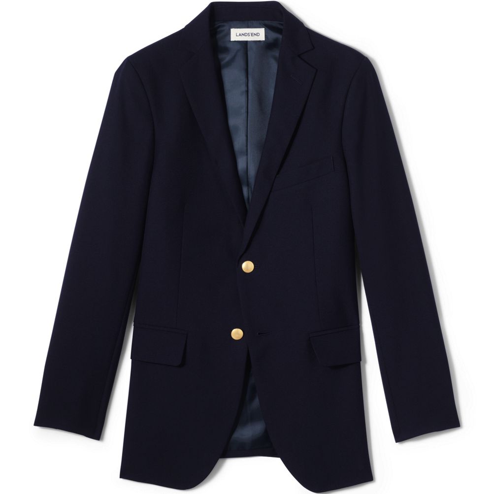 Men's Tailored Fit Hopsack Blazer