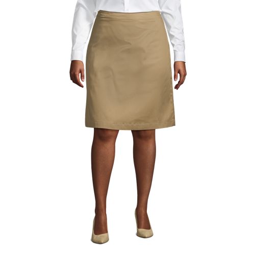 Women's Adaptive Ponte Skirt at the Knee