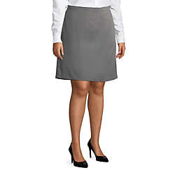 Women's Plus Size Blend Chino Skort Top of Knee , alternative image