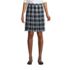 School Uniform Women's Plaid Box Pleat Skirt Top of the Knee, Front