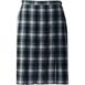 School Uniform Women's Plaid Box Pleat Skirt Top of the Knee, Front