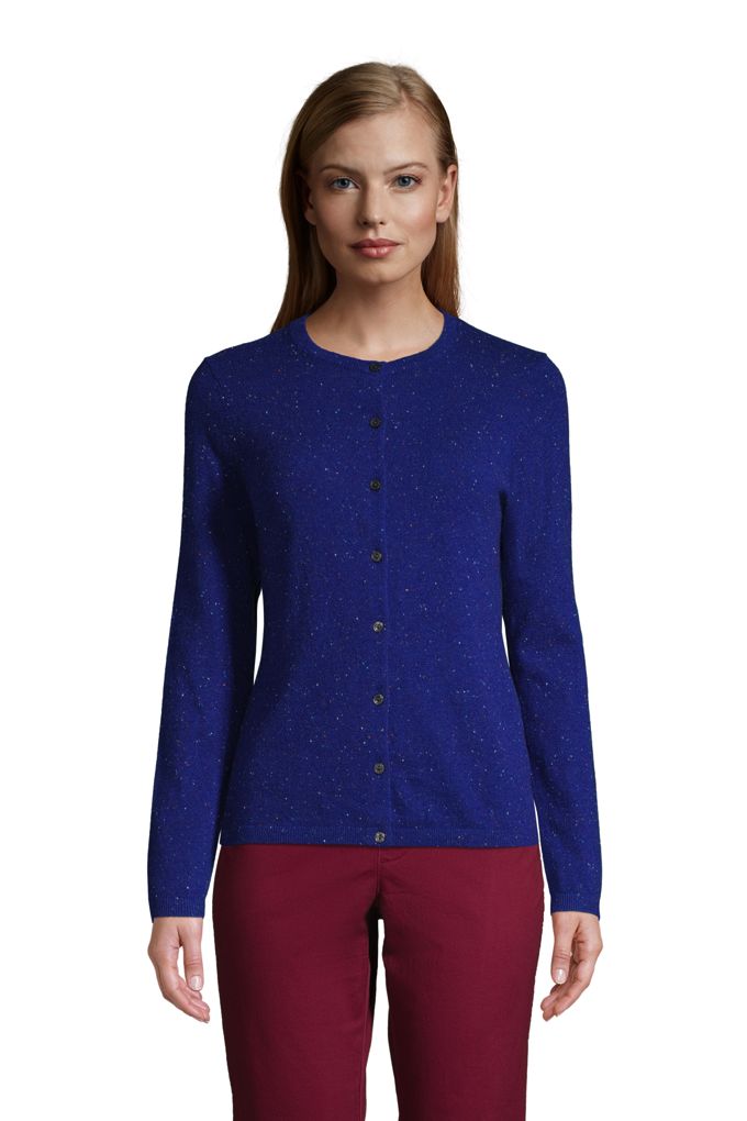 Lands' EndWomen's Tall Classic Cashmere Cardigan Sweater Lands' End