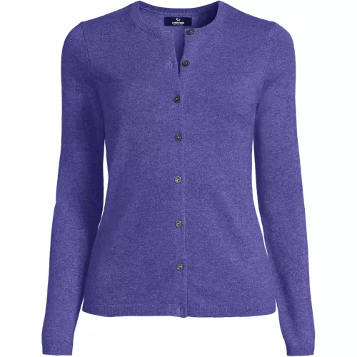 Women's Cashmere Cardigan Sweater, Front