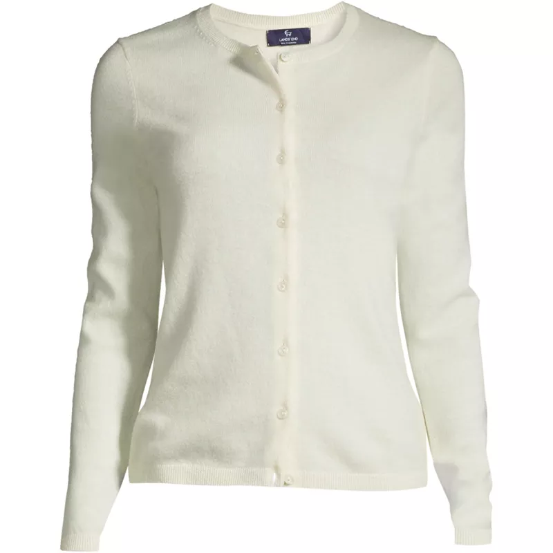 Women's Cashmere Cardigan Sweater, Front