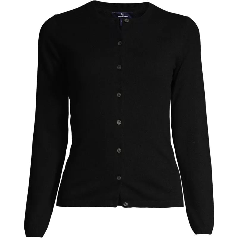 Women's Plus Size Cashmere Cardigan Sweater, Front