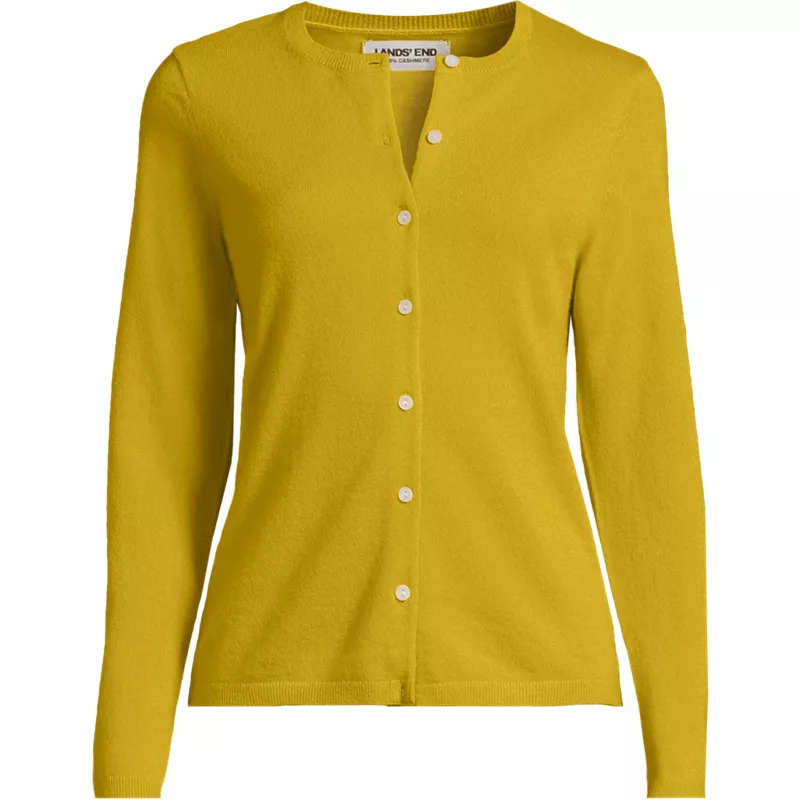 Women's Cashmere Cardigan Sweater, Front