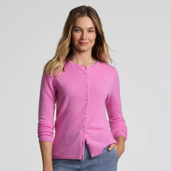 Women's Cashmere Cardigan Sweater - primary