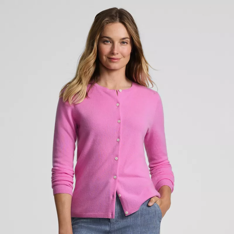 Women's Cashmere Cardigan Sweater, alternative image