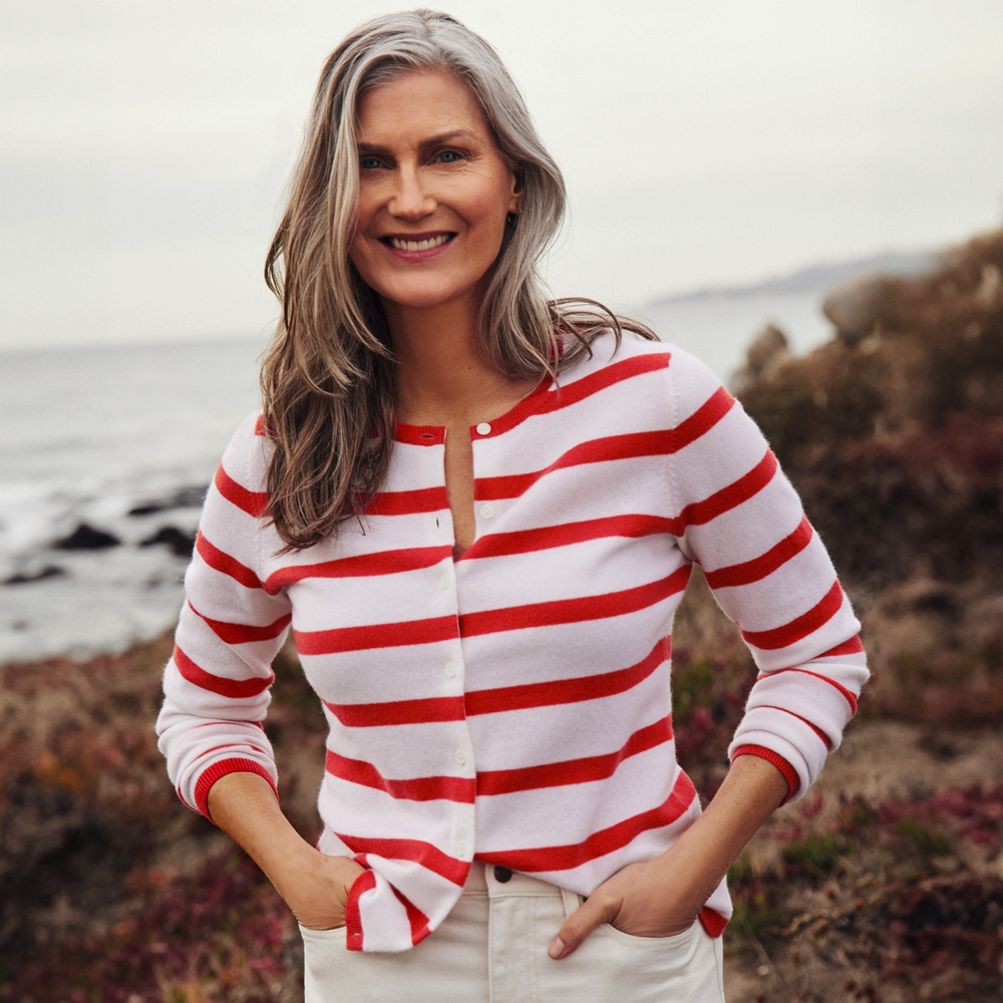 Lands end plus shop size cashmere sweaters