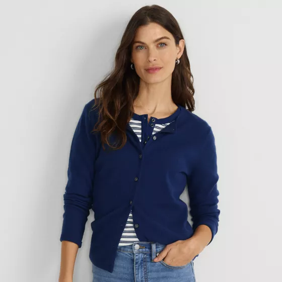 Women's Cashmere Cardigan Sweater - primary