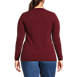 Women's Plus Size Cashmere Cardigan Sweater, Back