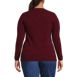 Women's Plus Size Cashmere Cardigan Sweater, Back