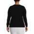 Women's Plus Size Cashmere Cardigan Sweater, Back