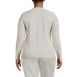 Women's Plus Size Cashmere Cardigan Sweater, Back