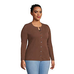 Women's Plus Size Cashmere Cardigan Sweater, alternative image