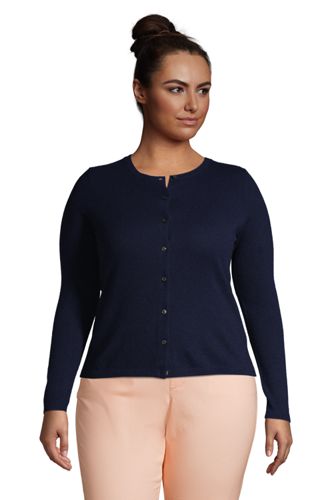 plus size cashmere cardigan