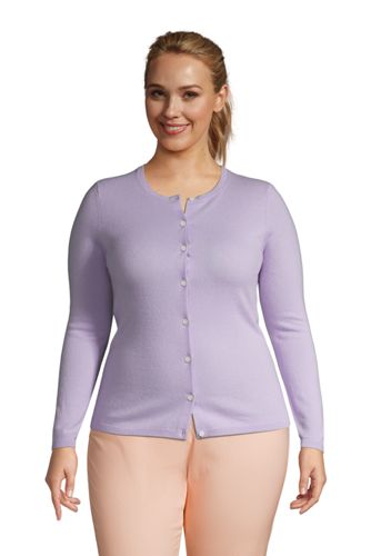 Plus Size Cashmere Cardigan Sweaters 