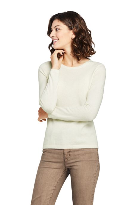 Petite Cashmere Crewneck Sweater Cashmere Pullover Sweaters Cute