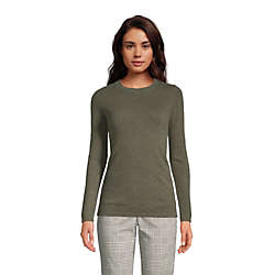 Women's Cashmere Crewneck Sweater, Front