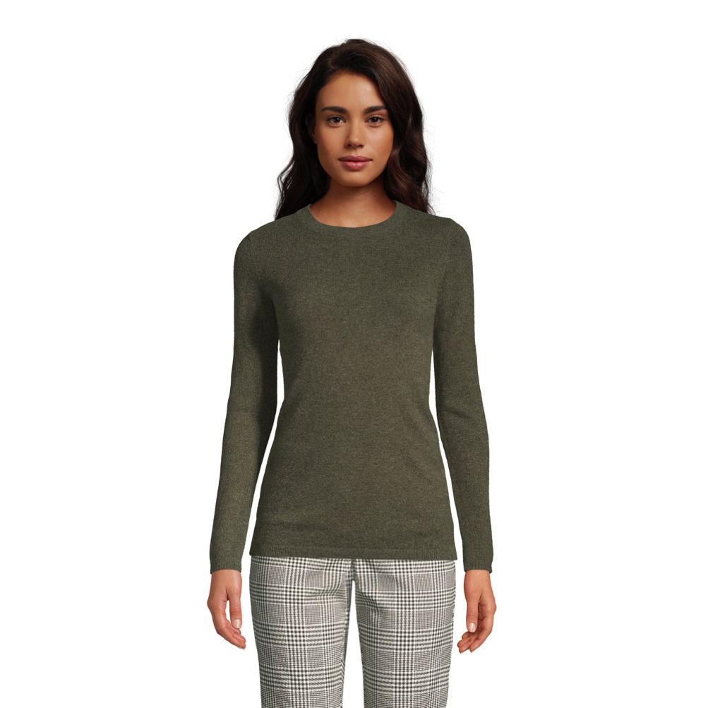 Women's Cashmere Crewneck Sweater | Lands' End