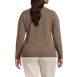 Women's Plus Size Cashmere Sweater, Back