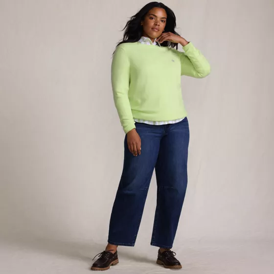 Plus Size Cashmere Sweater - primary
