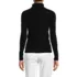 Women's Petite Cashmere Turtleneck Sweater, Back